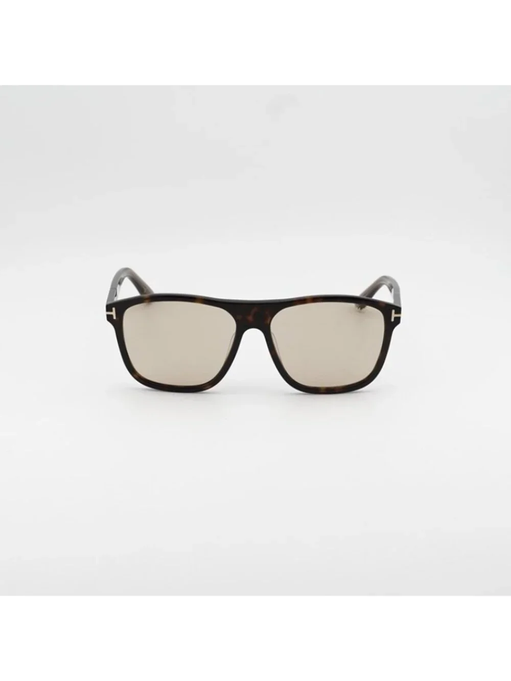 Tom Ford Frances FT1081 52E Sunglasses Havana Square Frame, Brown Lenses